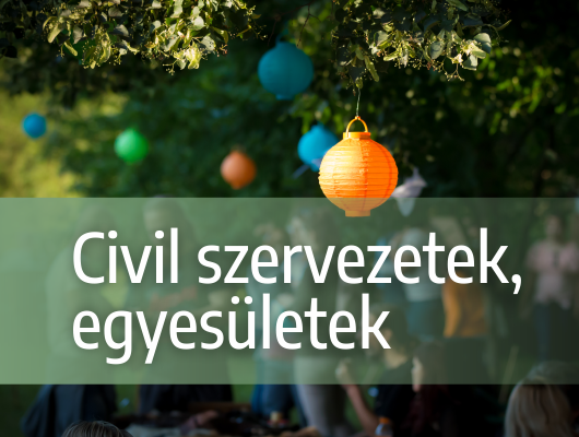 Thumbnail for the post titled: Civil szervezetek, egyesületek